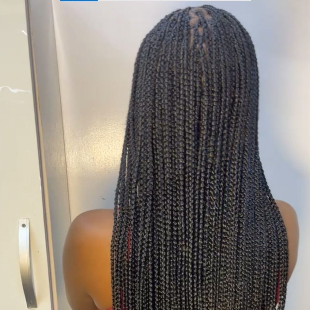 Braided hairstyle by Timi Hairtertainment, Lekki, Lagos